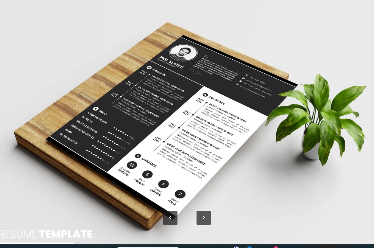 Professional Word Editable Resume & Cover Letter Template - SP - 3